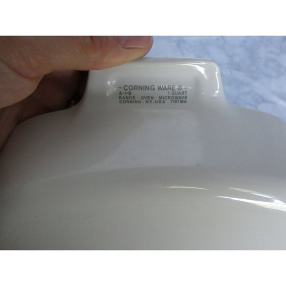 Corningware A-1-B Spice of life pattern, 1 quart with lid - Picture 4 of 7